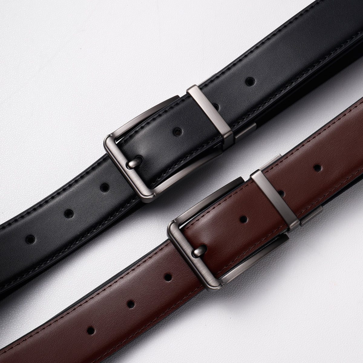 Men’s Leather Dress Belt – Executive