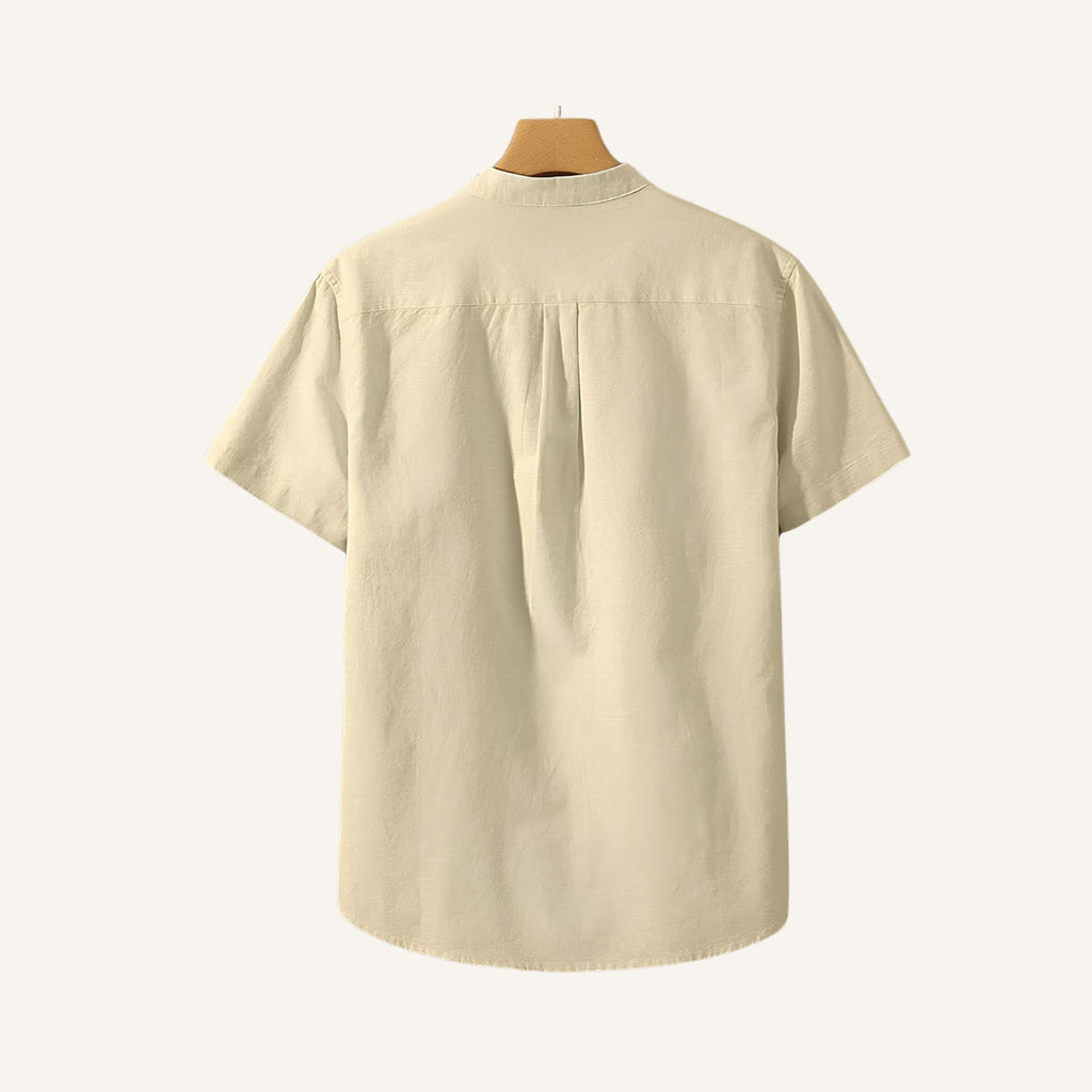 Men's Linen Old Money Shirt Bellacourt