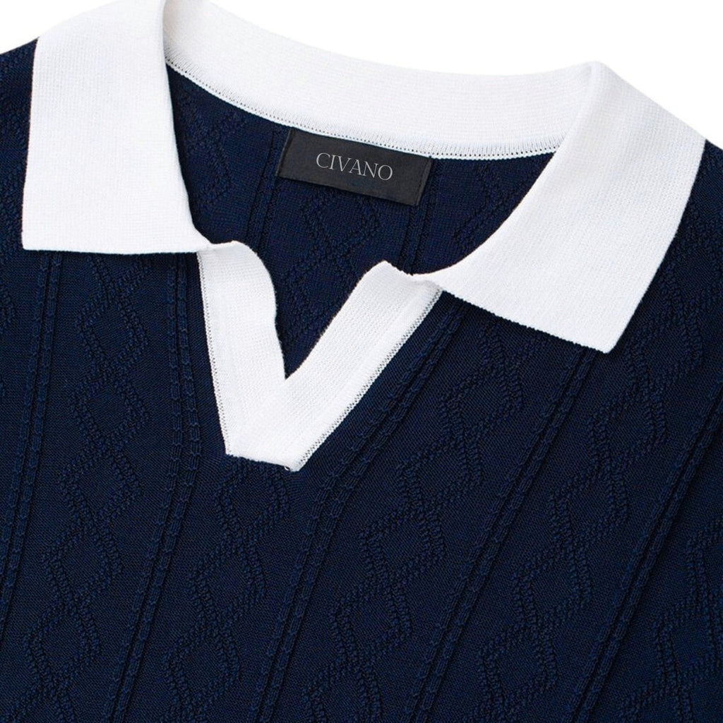Men's Polo Shirt Old Money La Martine