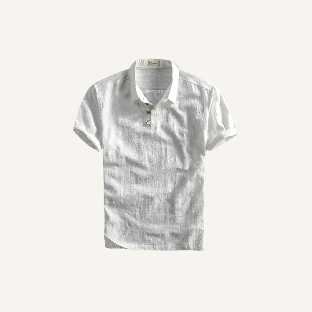 Men’s Linen Polo Shirt - Salerno