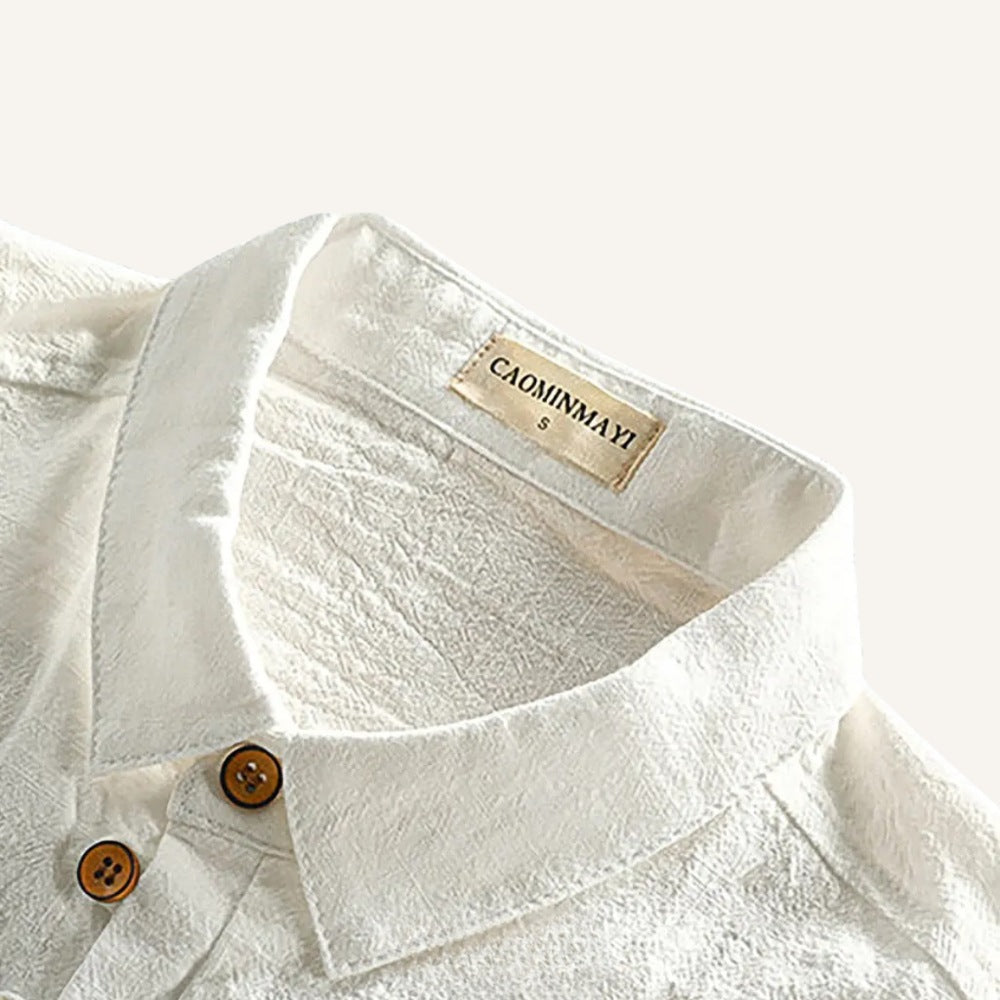 Men’s Linen Polo Shirt - Salerno