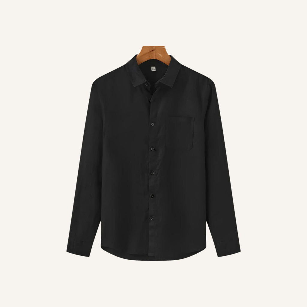 Men’s Long-Sleeve Linen Shirt - Milford