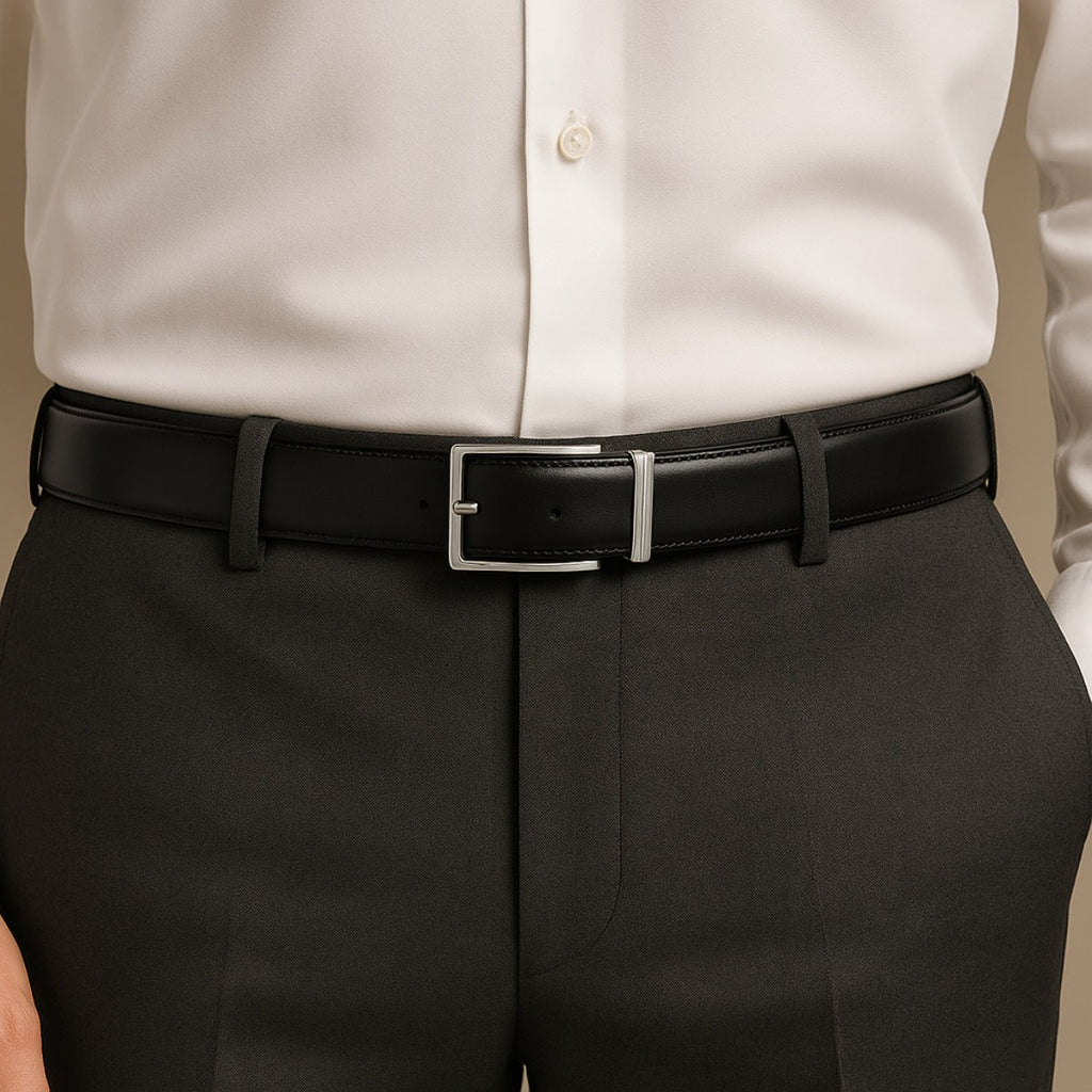 Men’s Leather Dress Belt – Executive