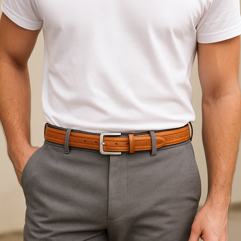 Men’s Leather Belt - West