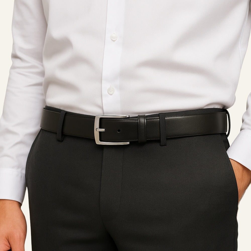 Men's Old Money Leather Belt Verazzo
