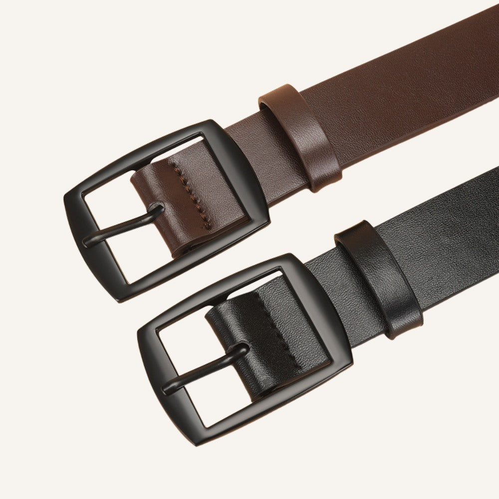Men's Old Money Leather Belt Verazzo