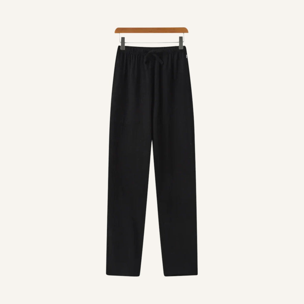 Men's Slim Fit Linen Trousers – Milford