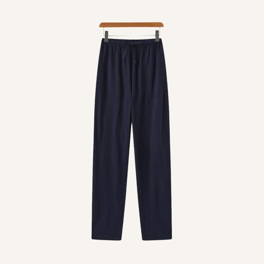 Men's Slim Fit Linen Trousers – Milford