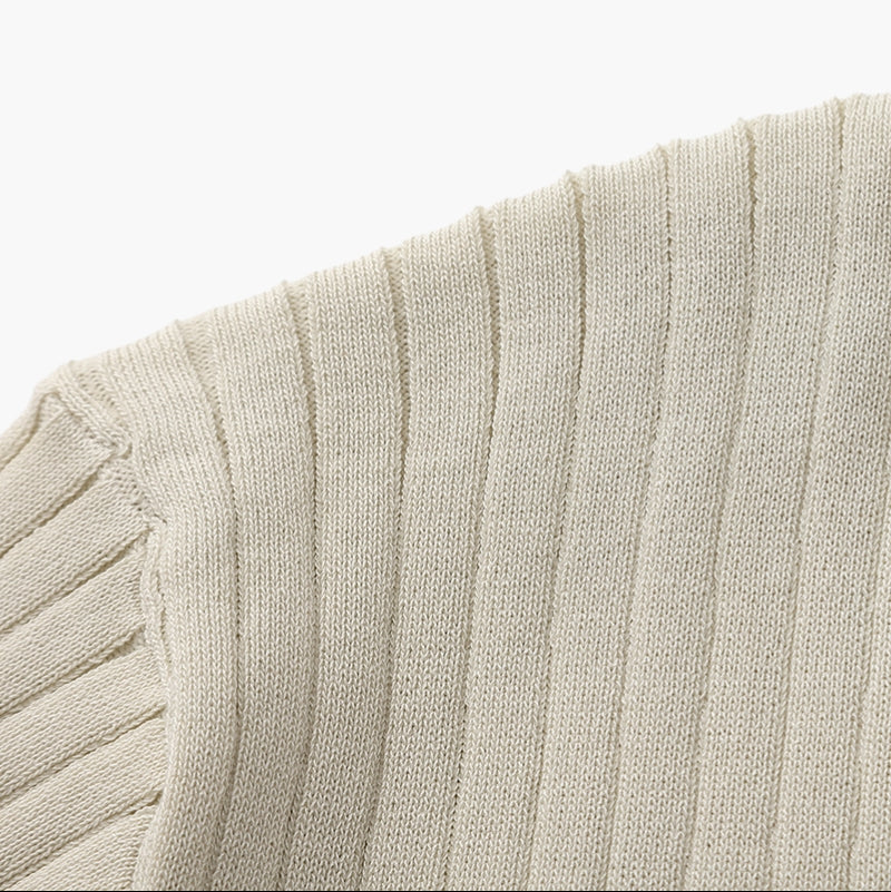 Premium Ribbed Polo Shirt – Sollome